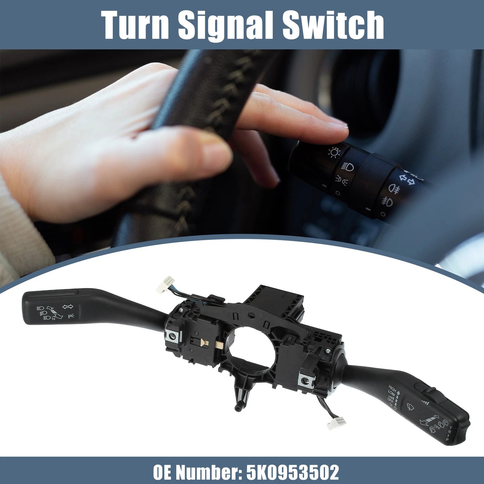 Steering Column Multifunction Switch Replacement for Volkswagen Eos (2007–2015)