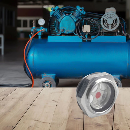 Oil Level Mirror for Air Compressor (Aluminum Alloy)