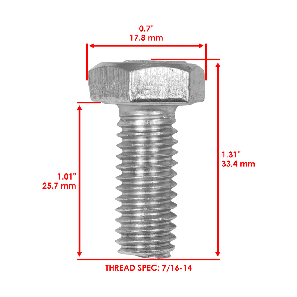 Deck Spindle Blade Bolts Kit for Snapper XT2752 XT24460 YT2452F (2000–2026)