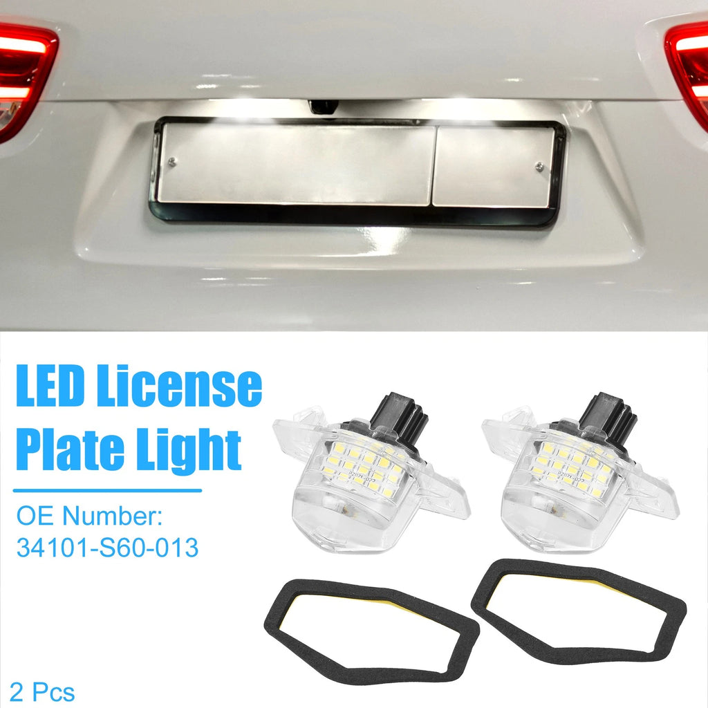 LED License Plate Light Pair Replacement for Honda CR-V (2007–2012)