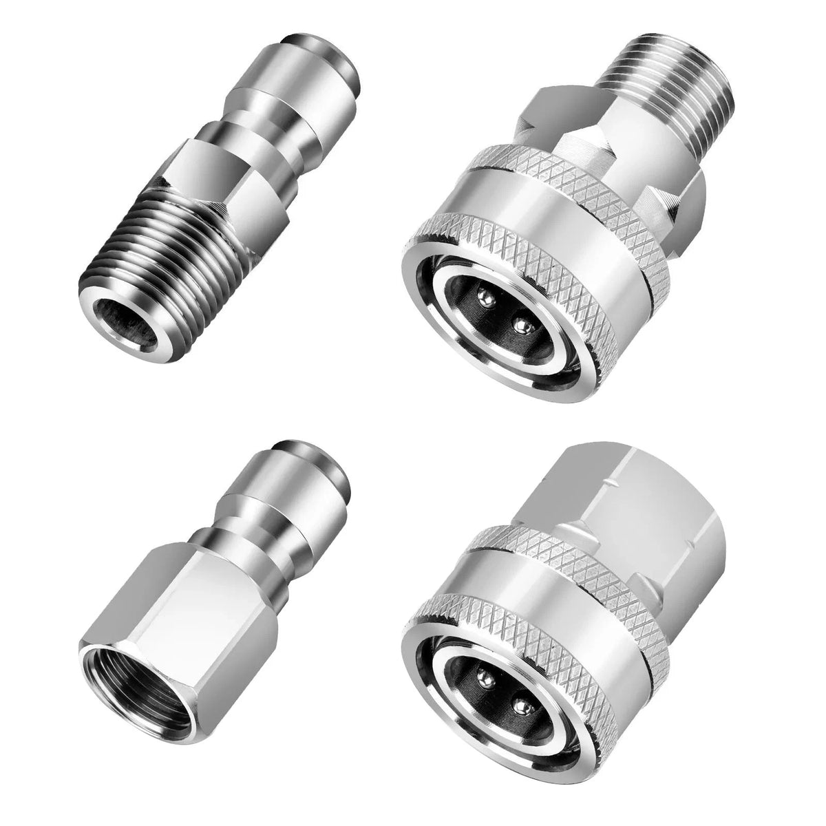 4pcs pressure washer adapter kit 3/8" NPT threaded