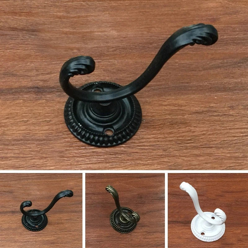 Wall Mounted Hook Hanger for Key Clothes Coat Hat Bag Towel