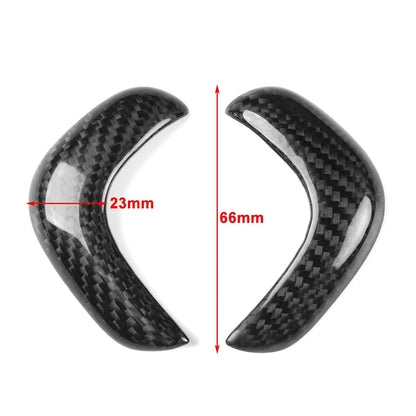 2Pcs Gear Shift Knob Cover Trim for Nissan GTR R35 (2017–2022)