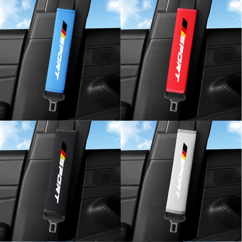 Car Seat Belt Cover Pad with Full Internal Structure for Support