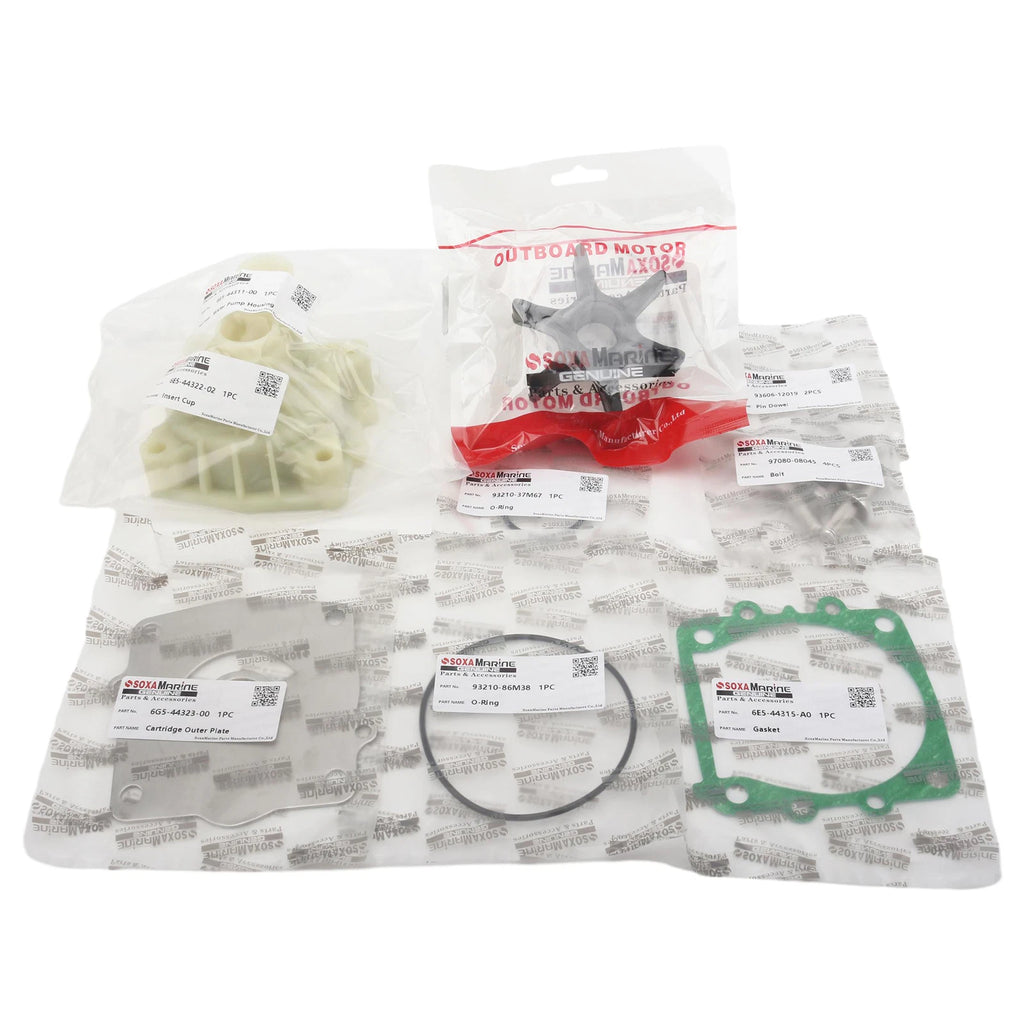 Water Pump Rebuild Service Kit for Yamaha Outboard (6G5-W0078-01)