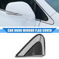 Door Mirror Flag Cover Front Right Side for Honda CR-V 2012–2016 Black