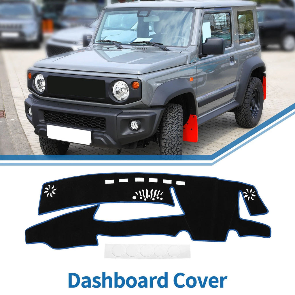 Dash Cover Mat Sun Protector Pad for Lexus ES 300h (2021–2023) Black Blue