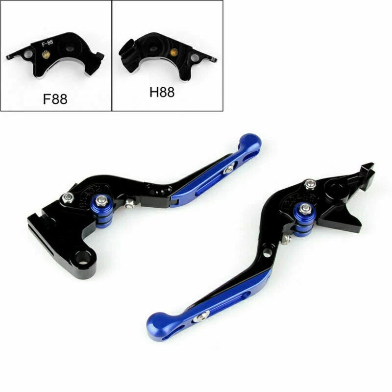 Adjustable Folding Brake Clutch Levers for Kawasaki ZX ZZR GTR (T9)