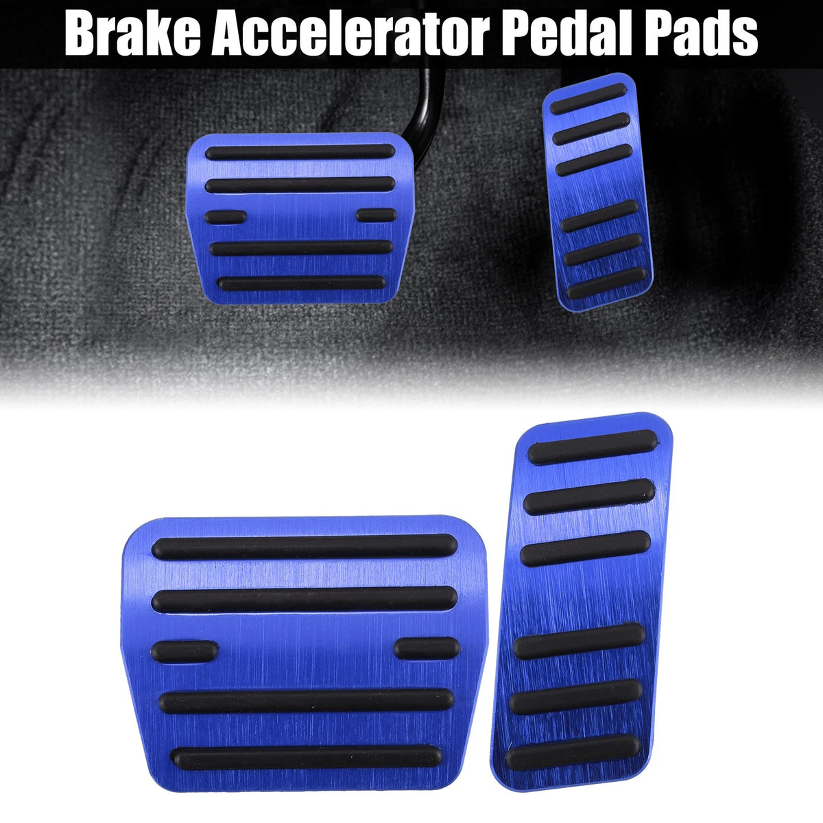 Foot Pedal Cover Non-Slip 2 Piece Set for Volkswagen Golf VII (2013–2020)