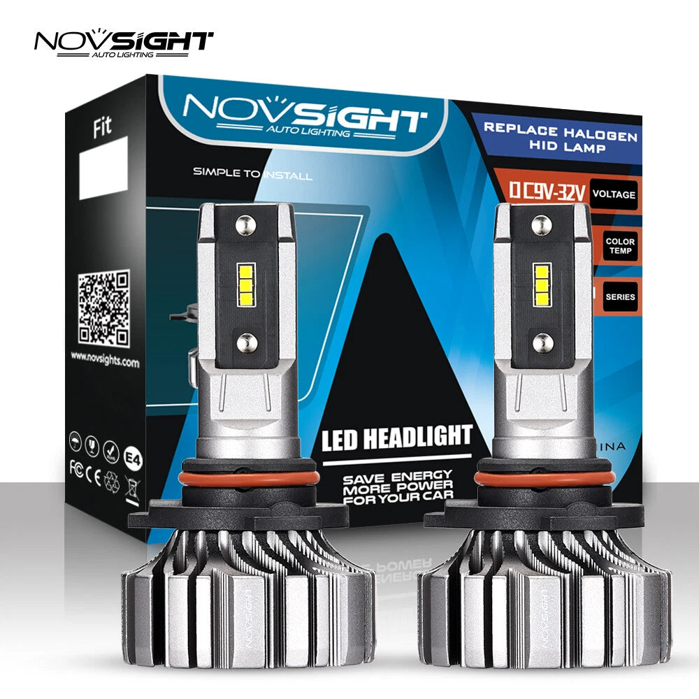 2X 9005 HB3 LED Headlight Bulbs Kit for