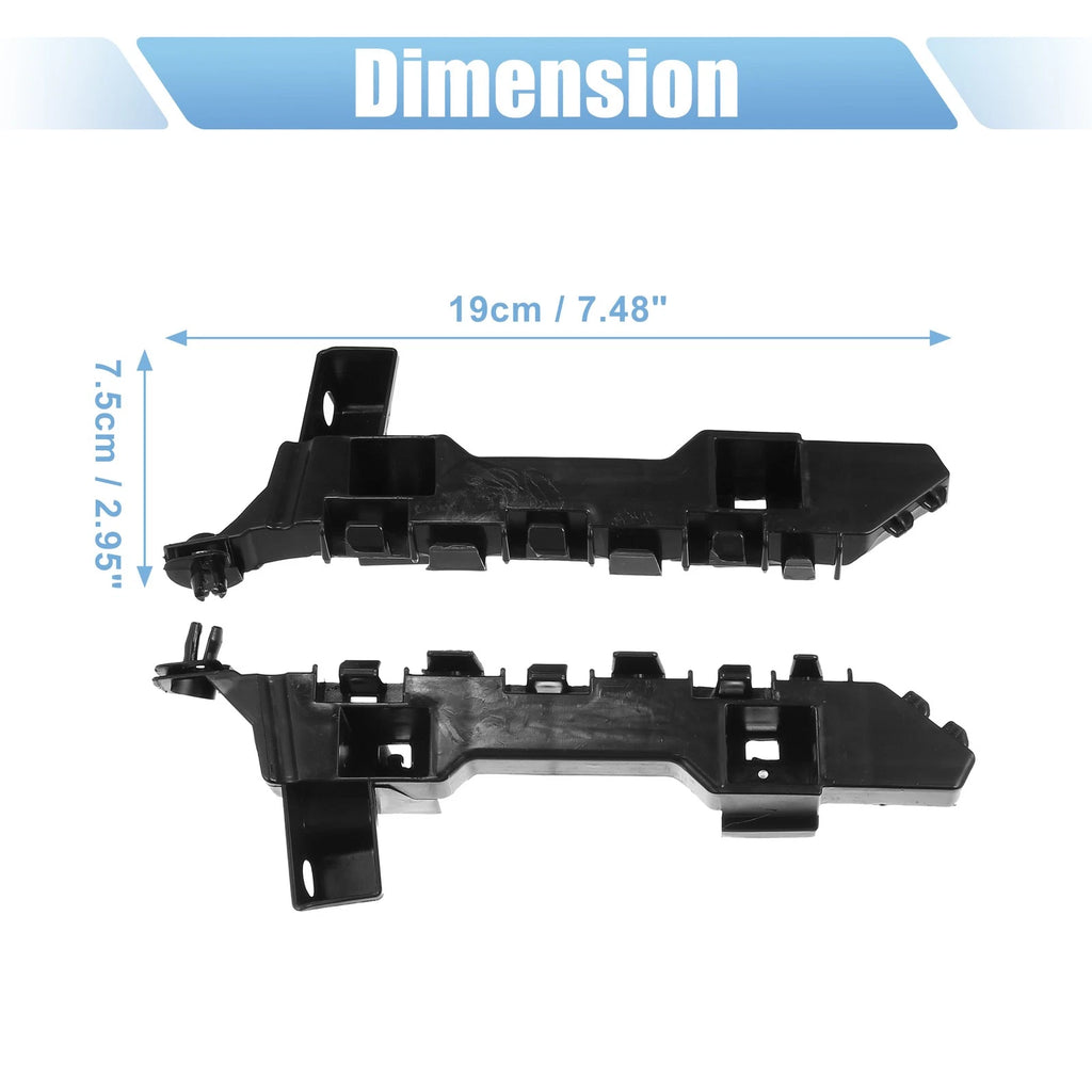 Front Bumper Bracket Pair Replacement for Honda Accord (2018–2018)