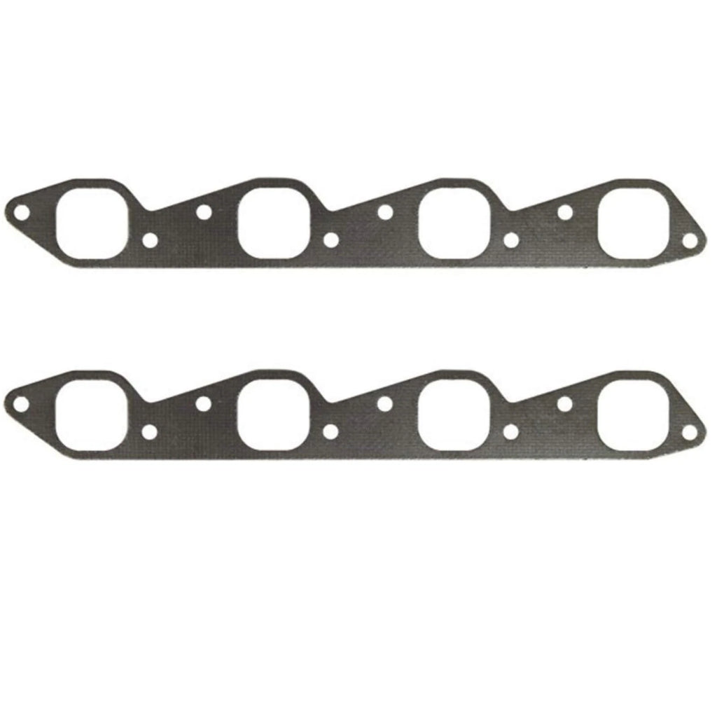 2Pcs Exhaust Manifold Gasket for Mercruiser OMC (27-46820, 909613, 3852472, 18-0418)