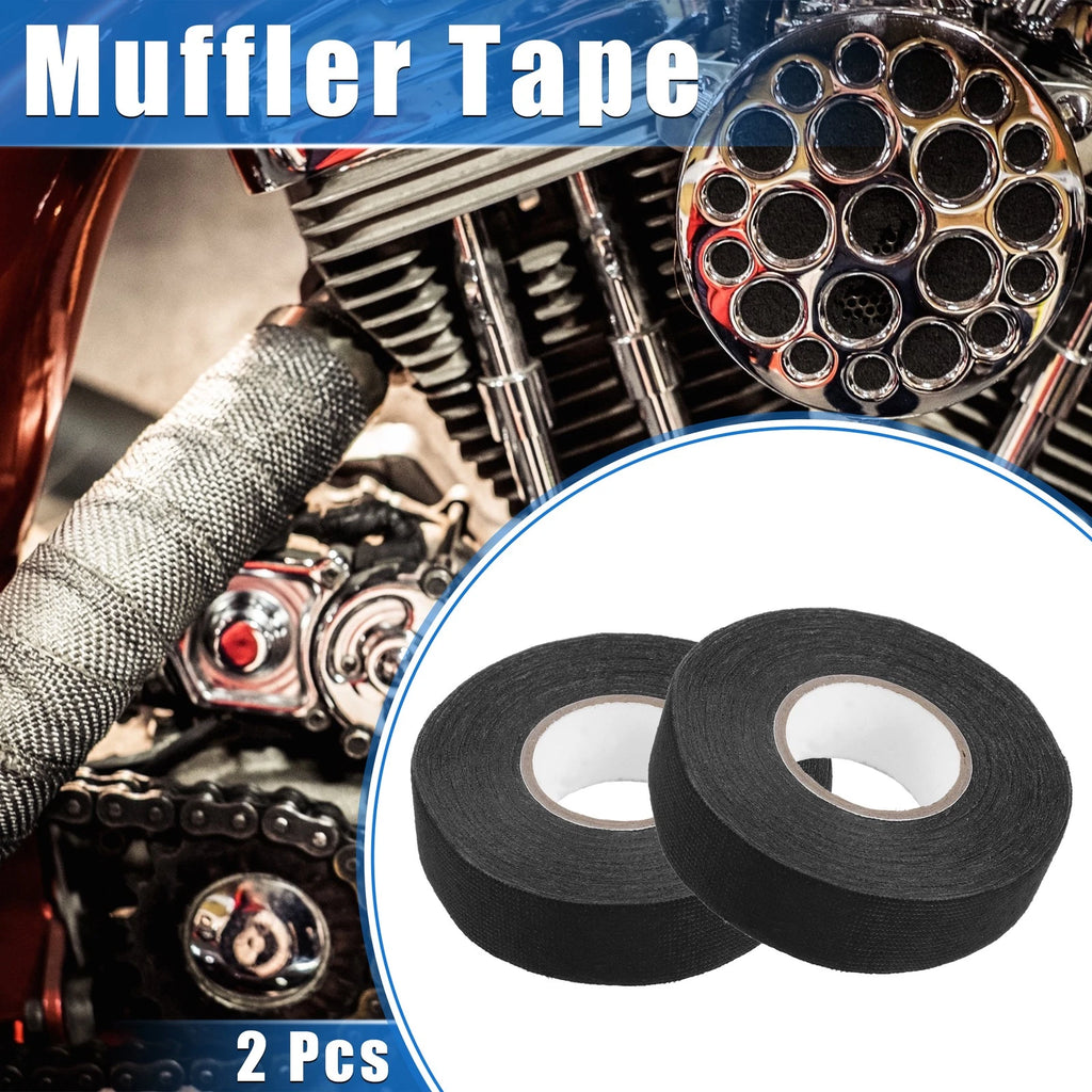 2 Pcs Muffler Tape for Universal Applications (1 Inch x 50 Ft)