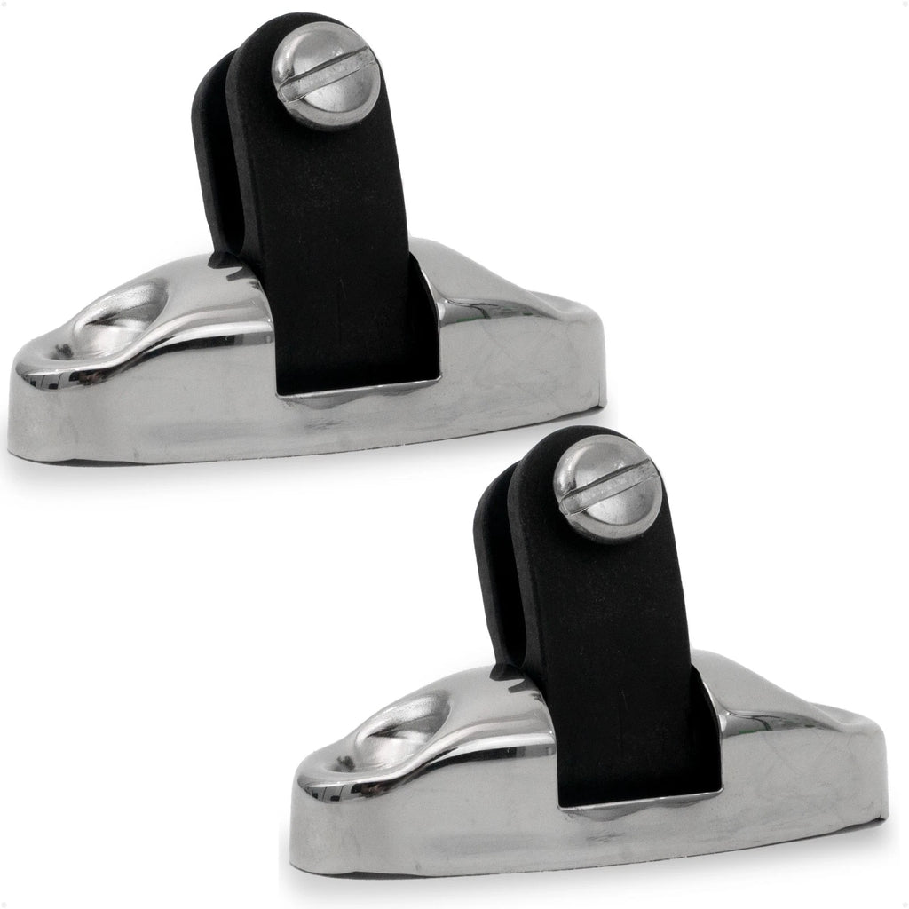 2X Bimini Top Hardware Swivel Deck Hinge for Universal Applications