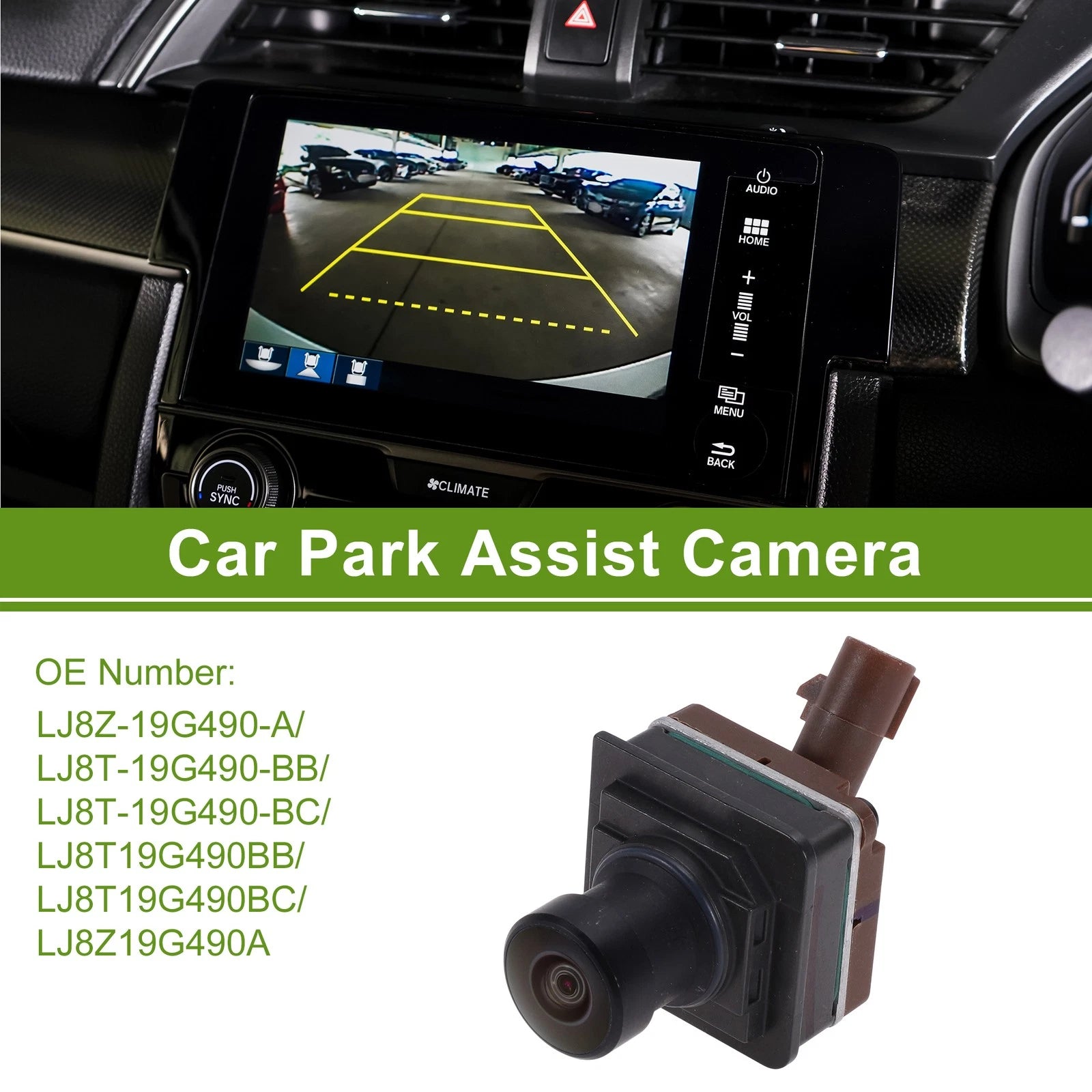 Rear View Backup Camera for Ford F-150 (2021–2025) OEM Replacement