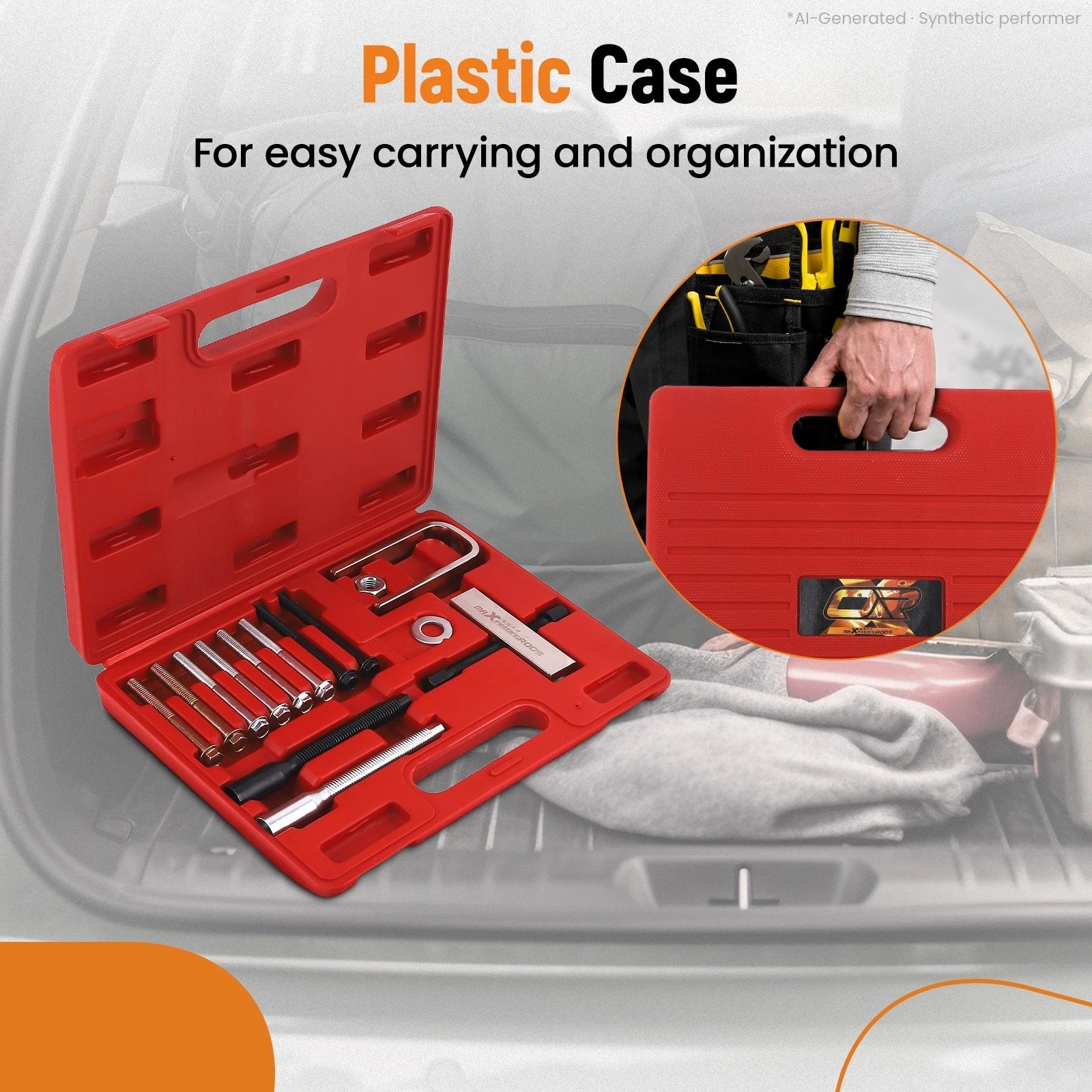 14PC Steering Wheel Lock Plate Puller Set for SUV Light Truck