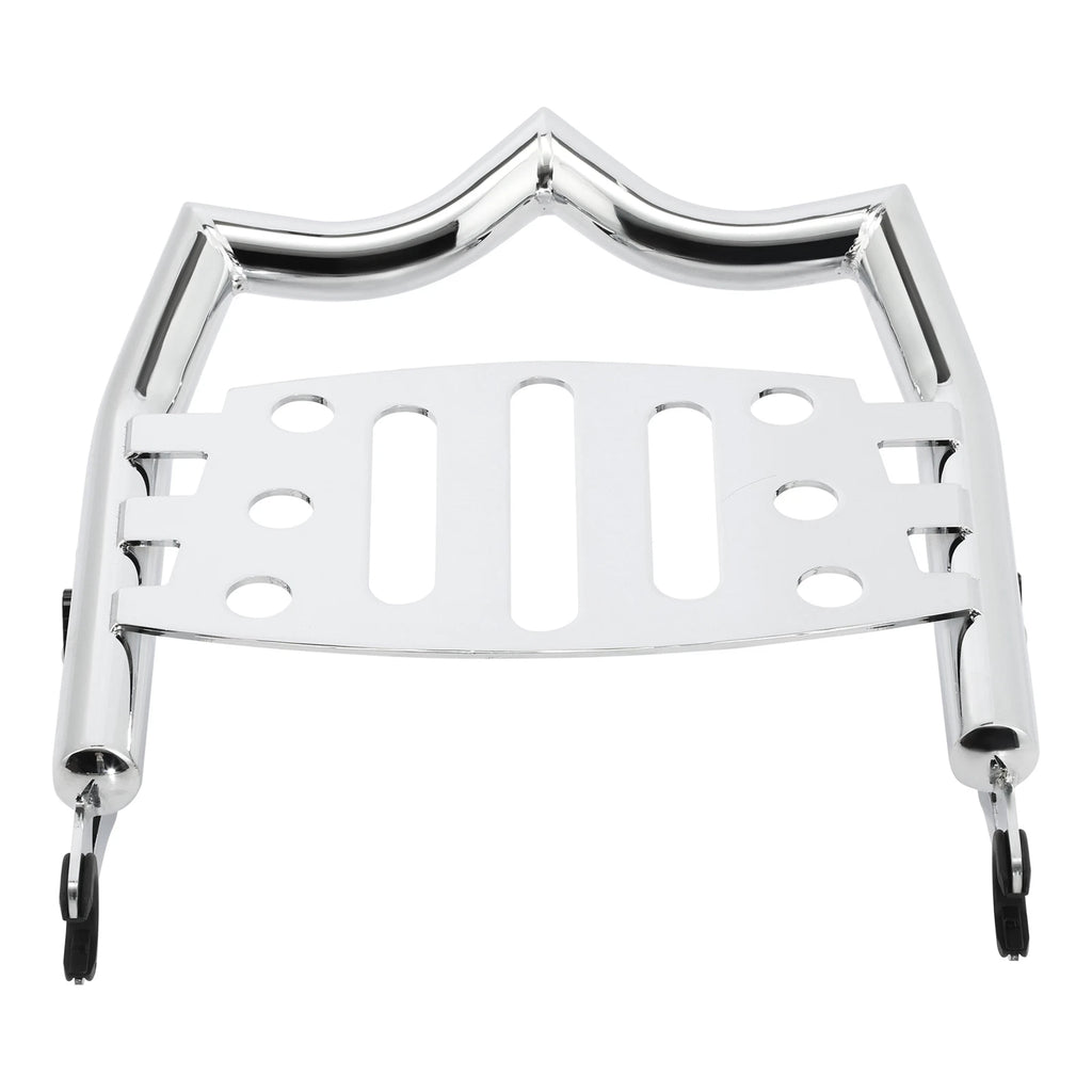 Chrome Detachable Luggage Rack for Harley Electra Glide 2009–2025