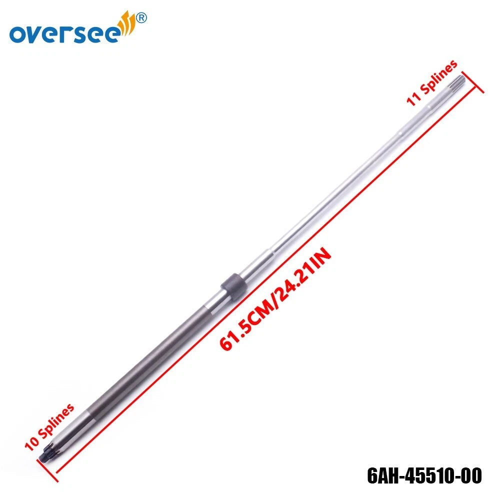 Driver Shaft S for Yamaha 4 Stroke Outboard 15-20HP (6AH-45510-00, 6AU, F20AB, F15AB)