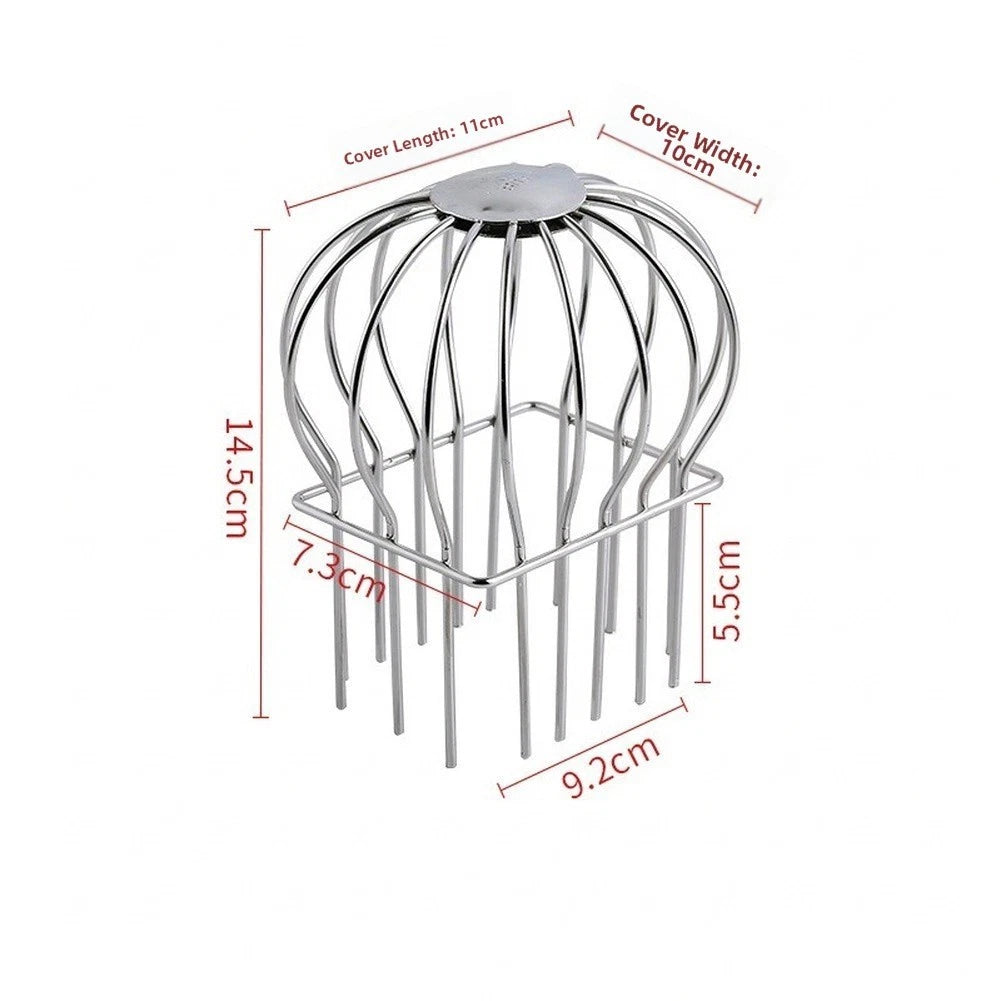 Stainless Steel Drain Protector Mesh Cover for Square Downspout
