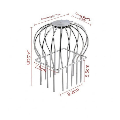 Stainless Steel Drain Protector Mesh Cover for Square Downspout