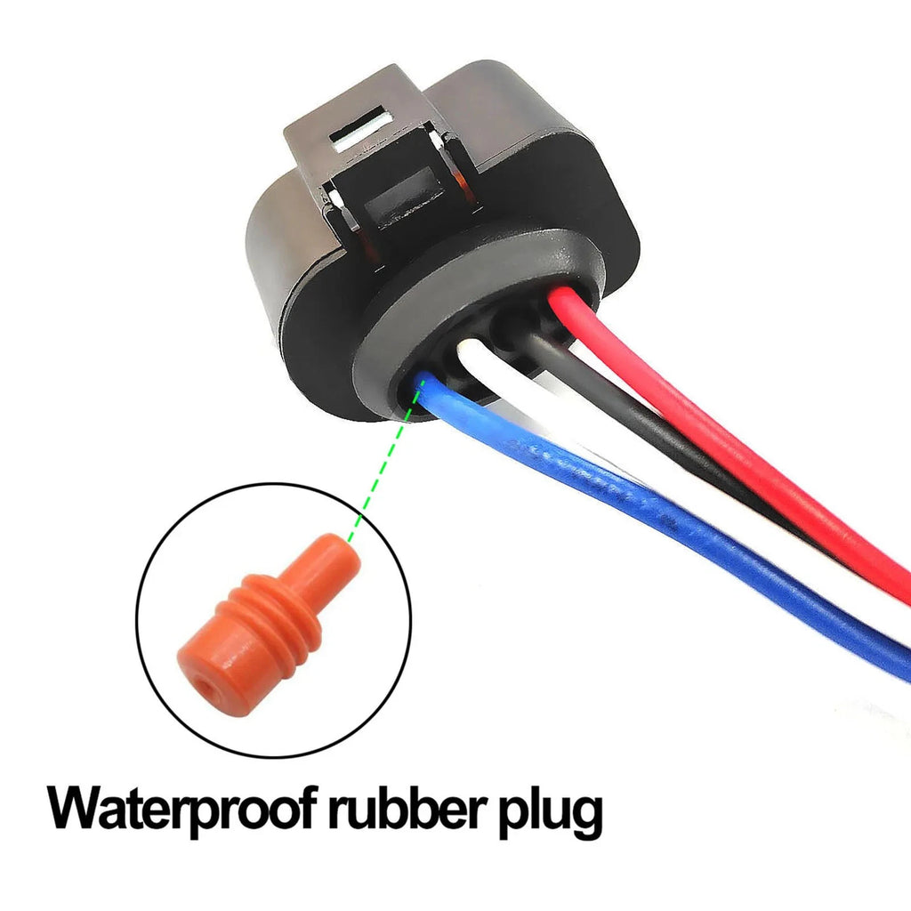 4Pin D-Shape Pigtail Wire Connector Cable Kit for VW Audi Seat Skoda (1996–2023)