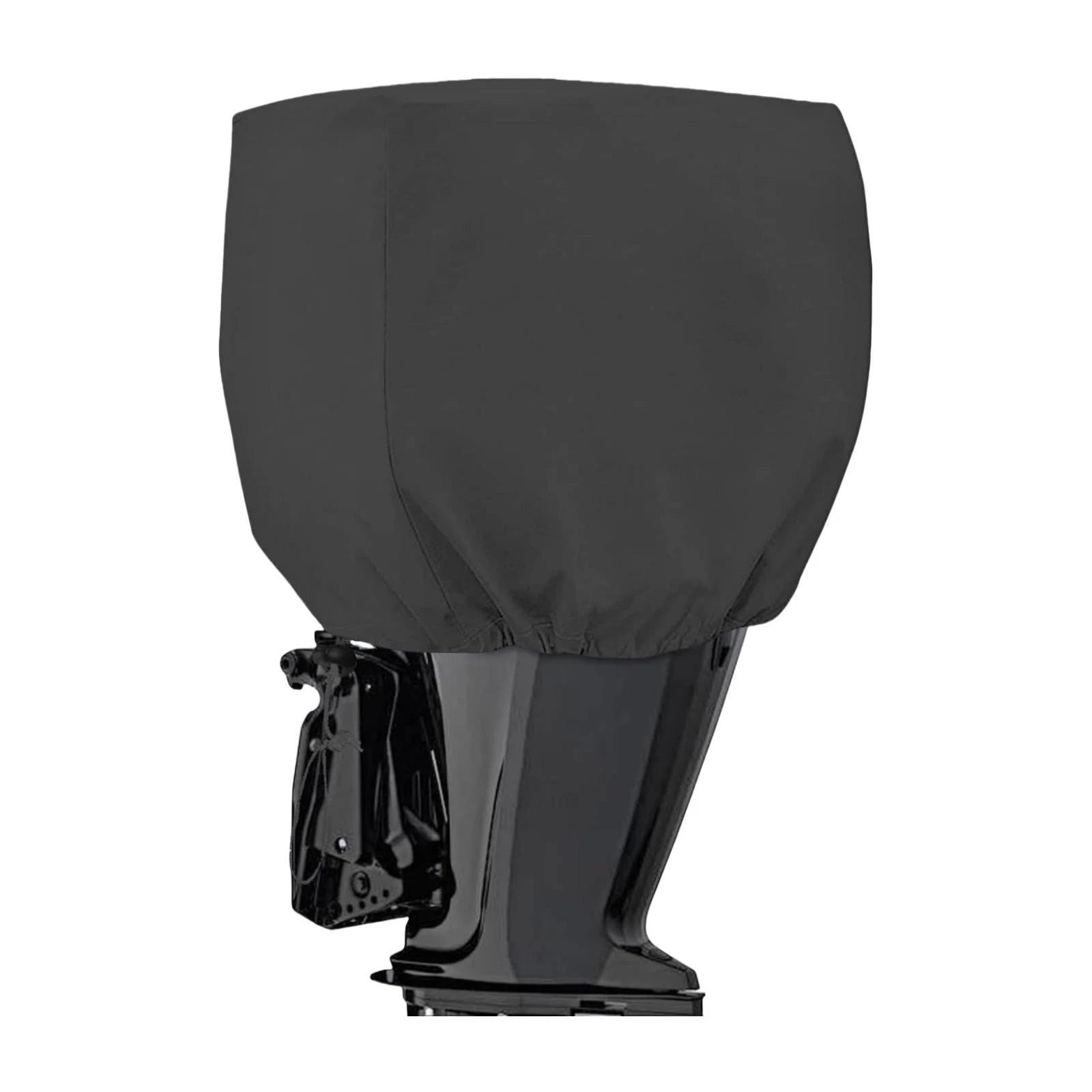 Universal Outboard Motor Cover for 30-60 HP Engines (Black)