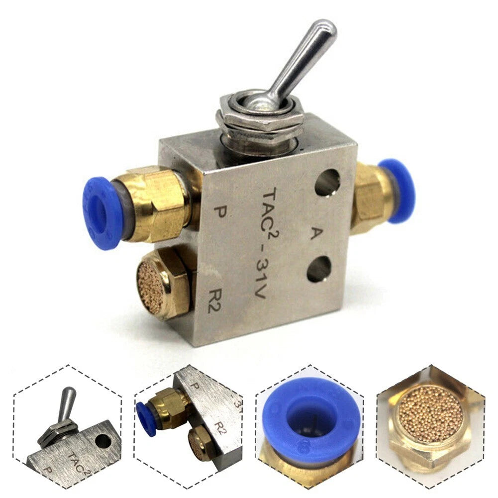 Pneumatic Valve TAC2-31V for 2 Position 3 Way Fitting