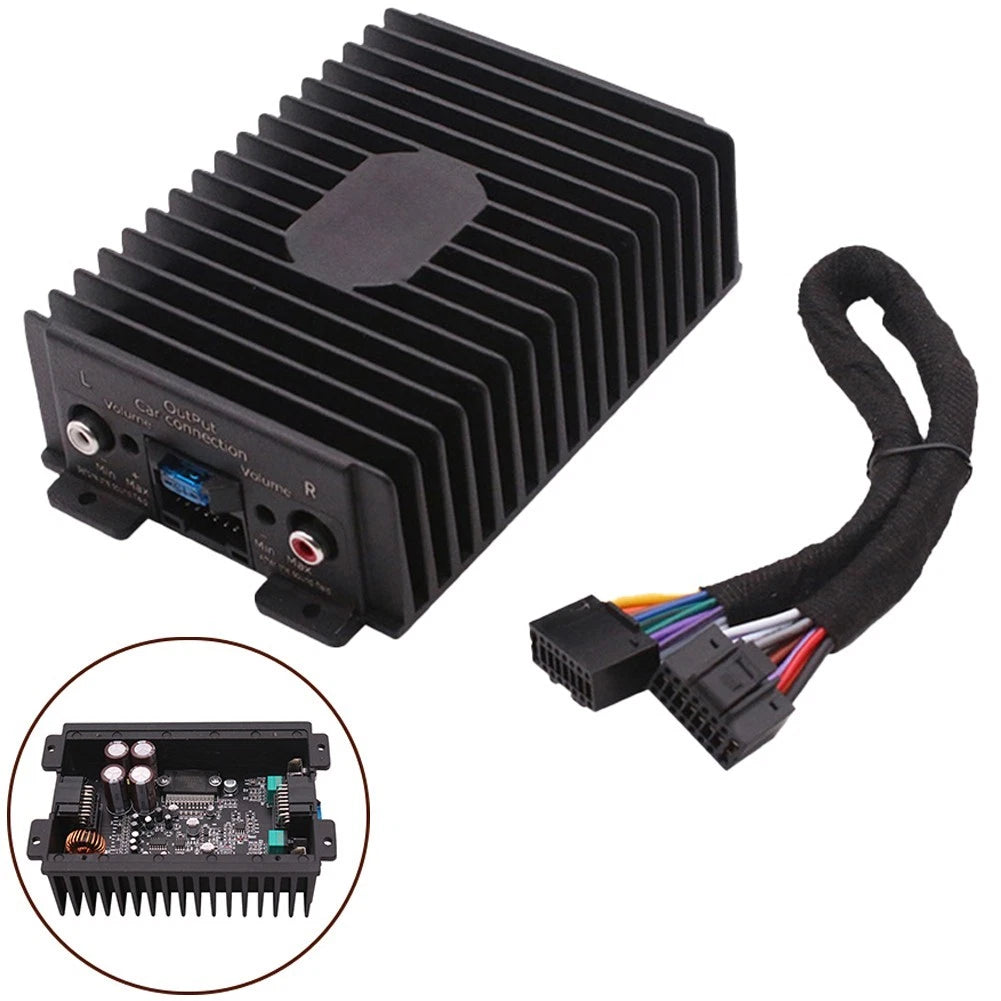 For Car Audio Upgrade 4-way Audio Input Direct Installation Wear-resistant