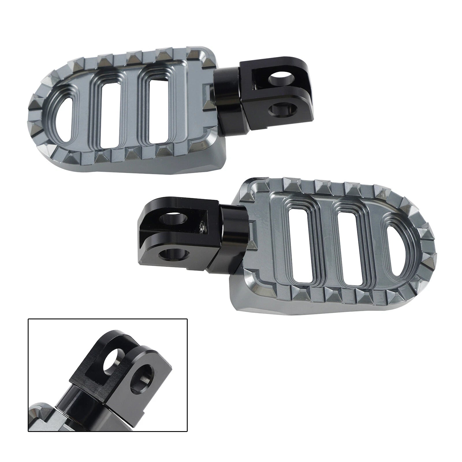 Front Footrests Foot Pegs for CFMOTO 450SR 450NK 650NK 400NK 800NK (2021–2023)