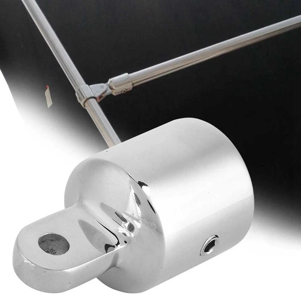 316 SS Top Cap Slide Sleeve Fitting for Marine Sunshade (22-25mm Diameter)