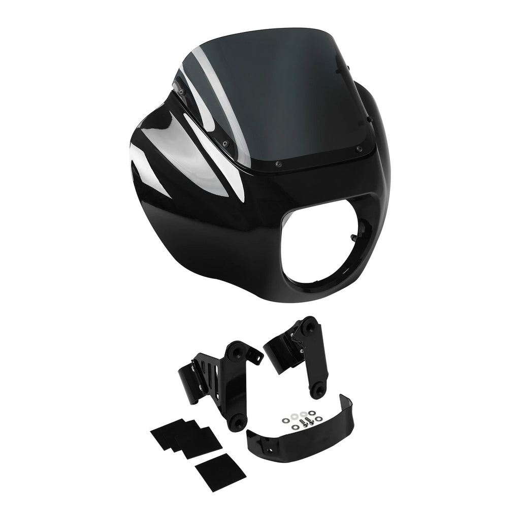 Headlight Fairing Windshield Bracket for Harley Softail FXBB FXLR FXST (2018–2025)