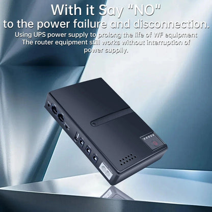 Portable Uninterruptible Power Supply for Mobile Office Needs