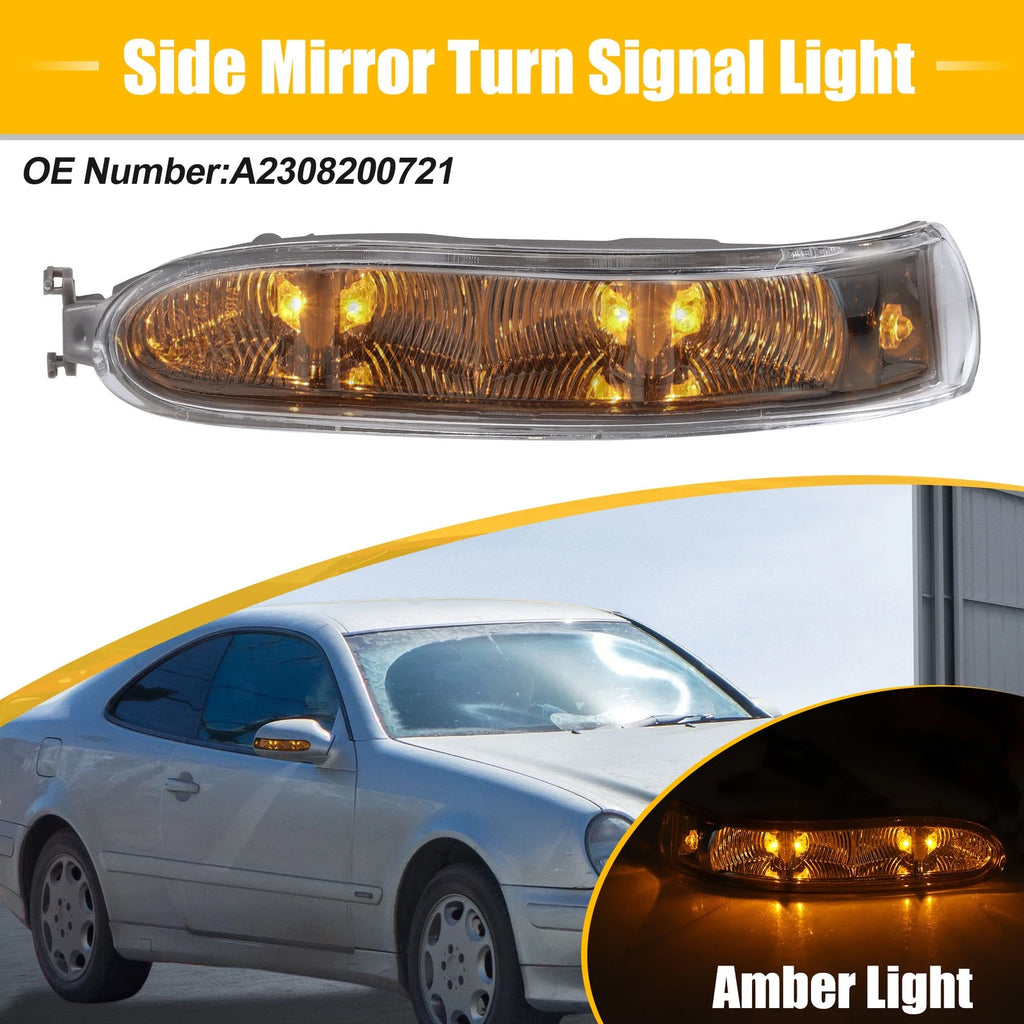 LED Side Mirror Turn Signal Light Left for Mercedes-Benz CLK320 CLK350 (2004–2009)