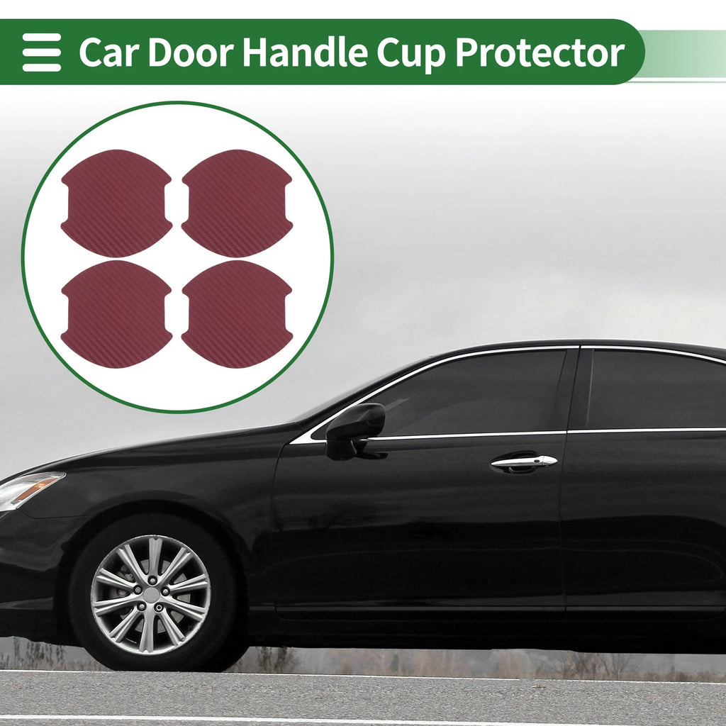 Car Door Handle Cup Protector for Universal Fit (3.89"x3.93")