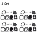 Set of 4 Carburetor Repair Kits for Stihl BR500 BR550 BR600 (RB-114 RB-132)