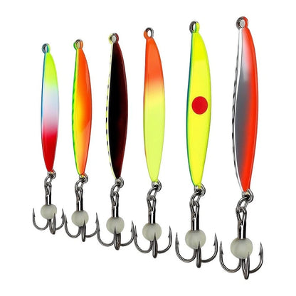 Sturdy Metal Alloy Jig Lure 5.2cm for Deep Water Casting