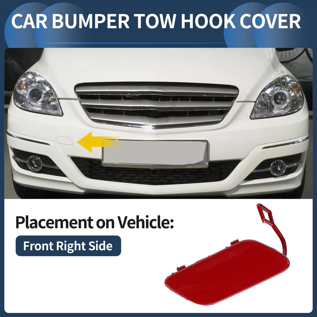 Front Bumper Tow Hook Cover for Mercedes-Benz B-Class (2006–2011)