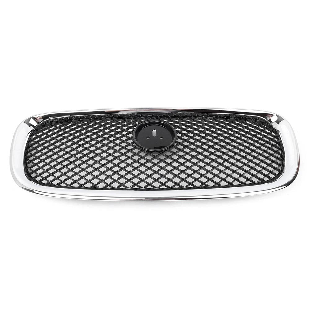 Front Upper Bumper Radiator Grille Grill Chrome for Jaguar XF (2012–2015)