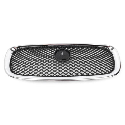 Front Upper Bumper Radiator Grille Grill Chrome for Jaguar XF (2012–2015)