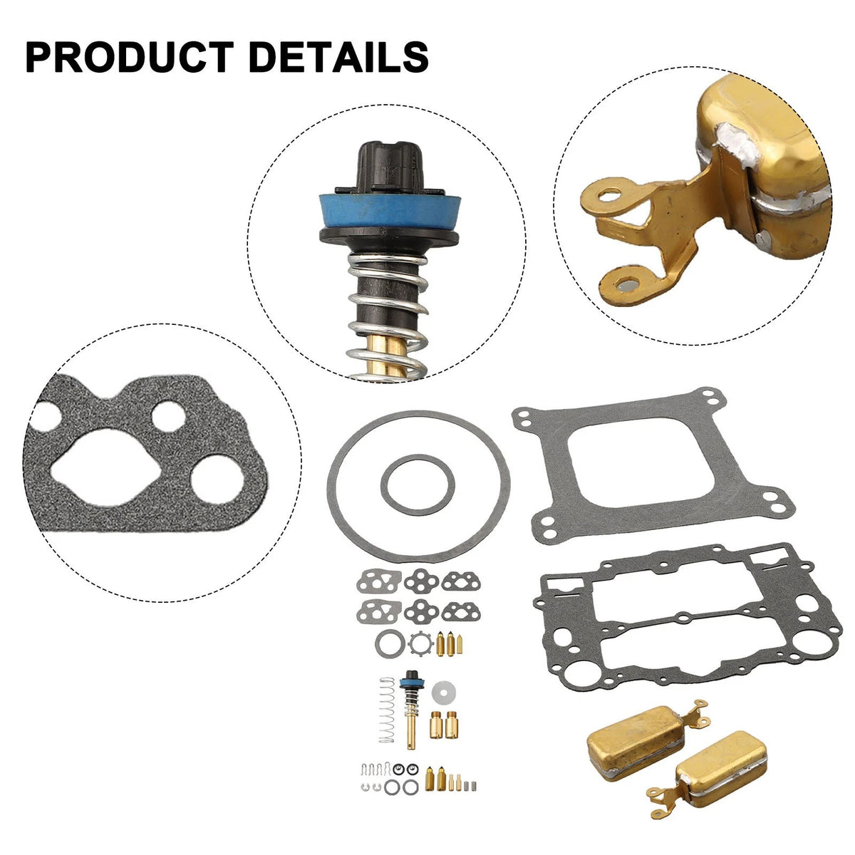 Carburetor Rebuild for Edelbrock (No Part Numbers Supplied)