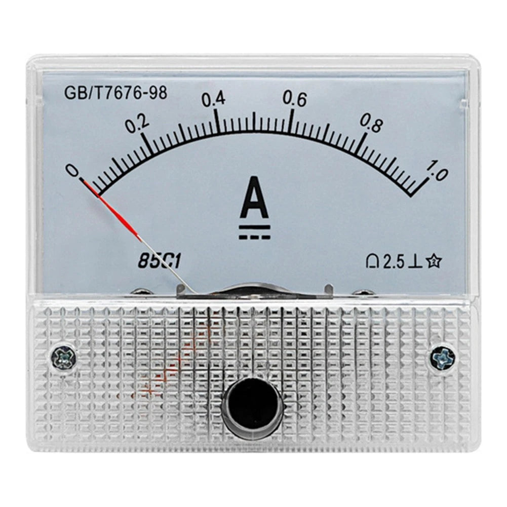 Analog DC Ammeter 85C1 1A for Easy Reading and Installation