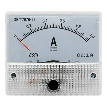 Analog DC Ammeter 85C1 1A for Easy Reading and Installation