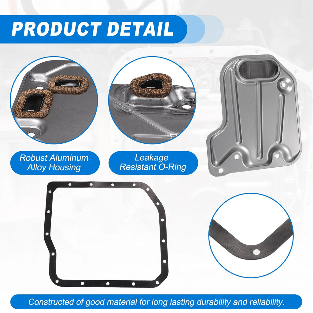 Transmission Filter Oil Pan Gasket Kit Replacement for Lexus GS300 (1998–2005)