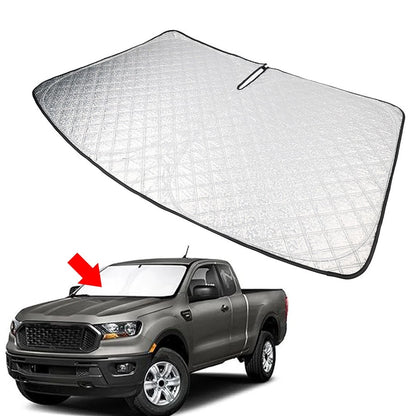 Foldable Windshield Sun Shade for Ford Ranger (2019–2025)