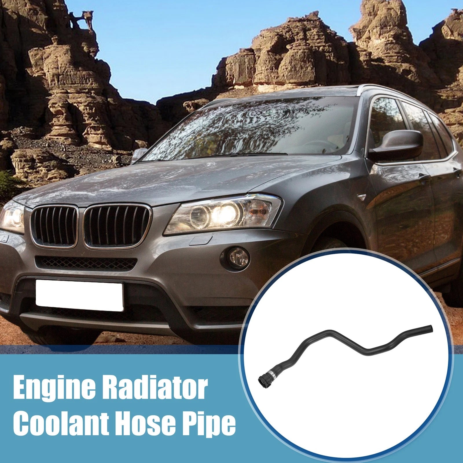 Engine Radiator Coolant Heater Hose for BMW 3 Series E46 (2002–2006)