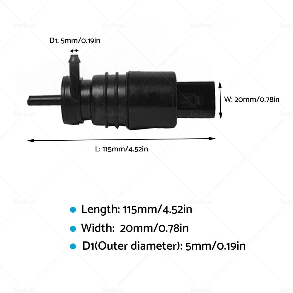 Windshield Washer Pump for BMW E46 318i 320i (1998–2006)