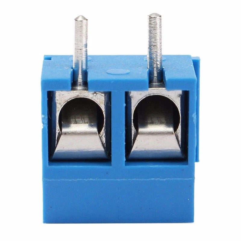 40pcs 2-Pin Screw Terminal Block Connector for Panel PCB Mount (300V)