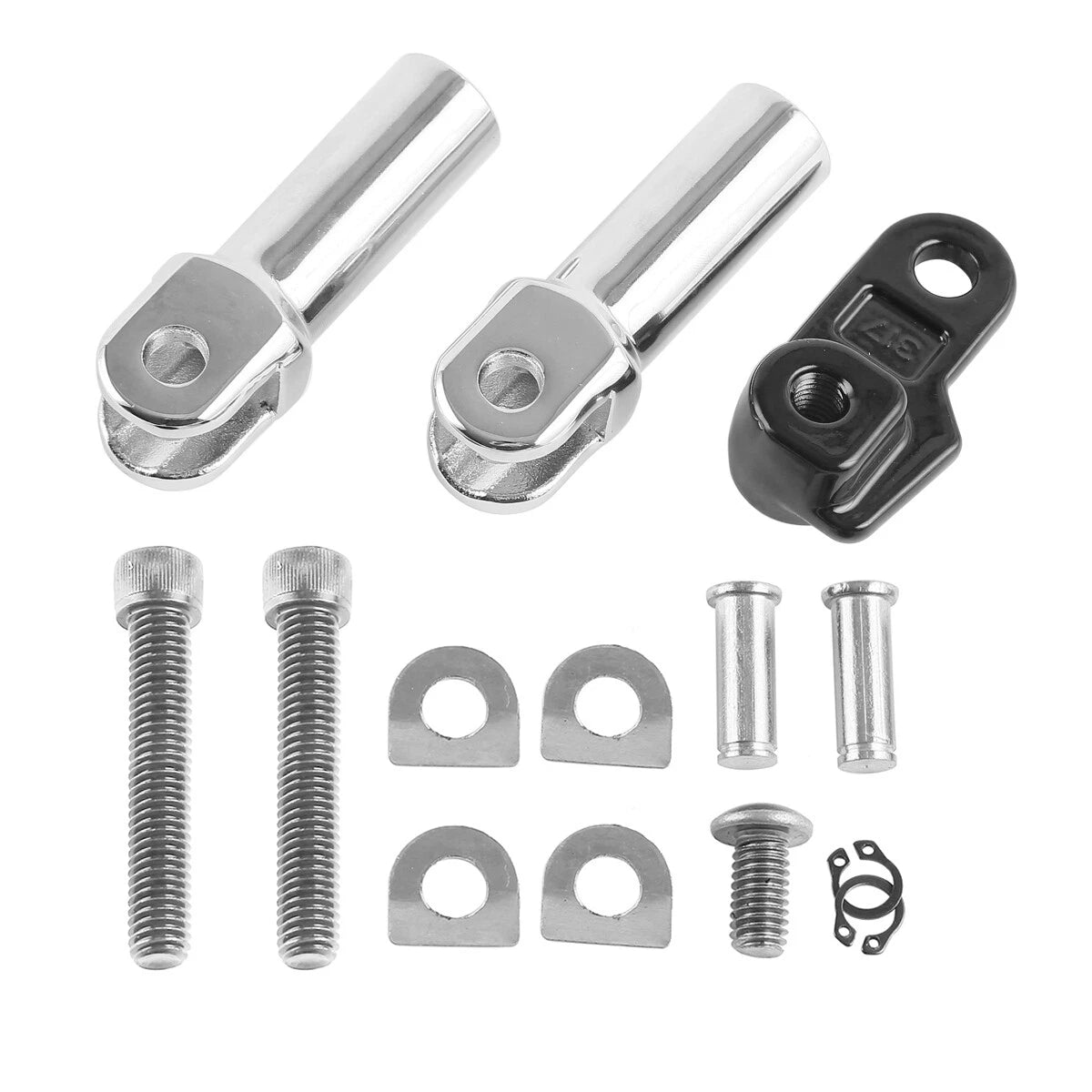 Passenger Footpegs Mount Clevis for Harley Softail Slim (2012–2017)