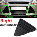 Matte Black Front Bumper Triangle Grill Cover for Ford Focus (2012–2018)