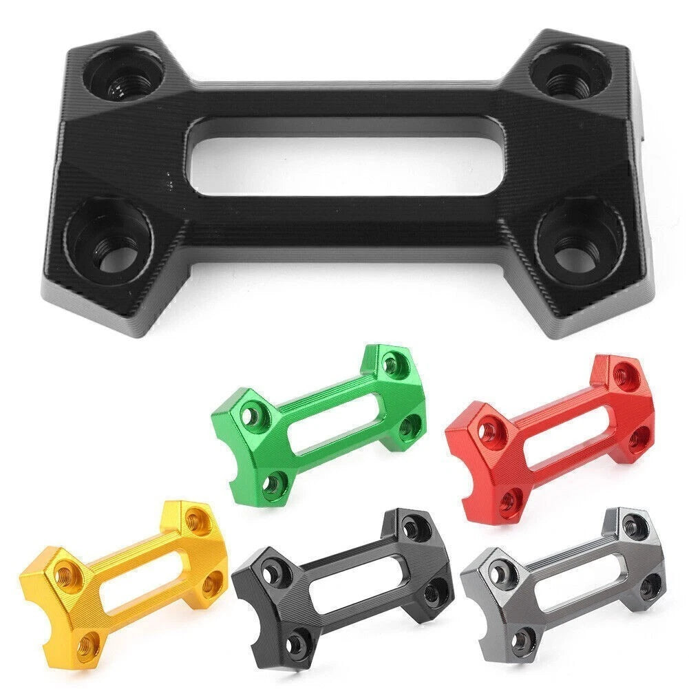 Front Handlebar Grease Bar Riser Mount Clamp Cover for Kawasaki